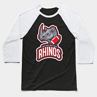 Washington Rhinos American Football Club Baseball T-Shirt